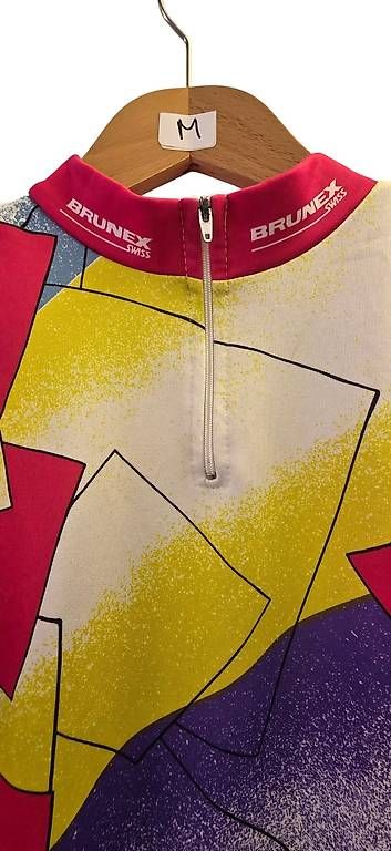 Canottiere & Pantaloni: Maillot de velo Vintage Brunex, medium – Usato da Sugiez venduto da factorysportoutlet 2