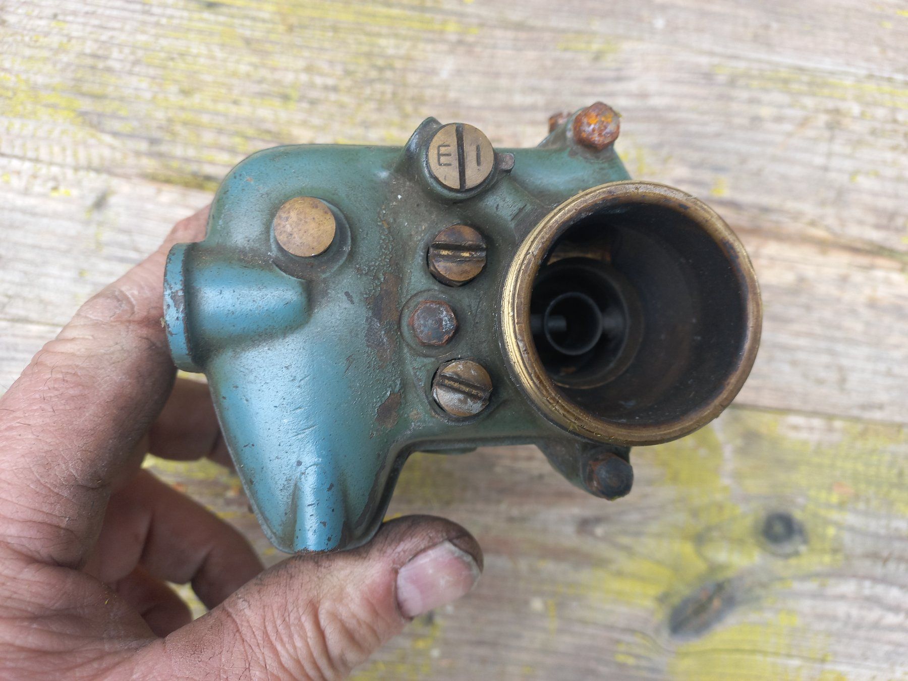 Tutti pezzi di ricambio auto: rarer Oldtimer Messing / Bronze Vergaser WEBER Tipo 26 DR – Usato da Dulliken venduto da Dullikenlerchclassic 4