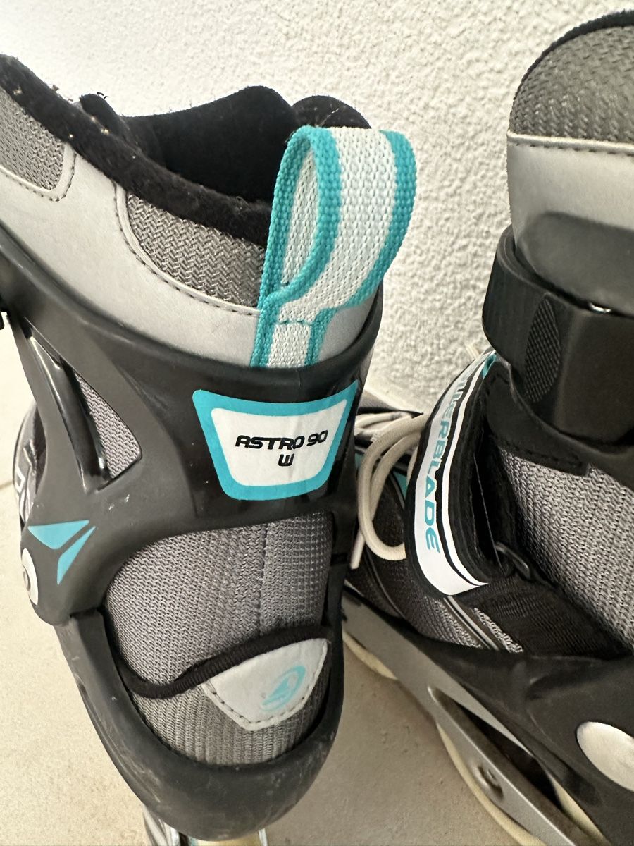 Pattini in linea & Pattini a rotelle: Rollerblade Damen Astro 90 Gr 39 – Usato da Stallikon venduto da samobini 2