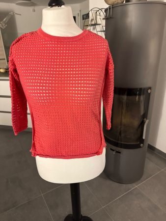 S.Oliver luftiger Pullover Gr. S, Lachsfarben, Frühling