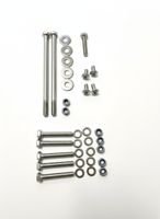 Piaggio Motorbefestigung & Lüfterdeckel INOX