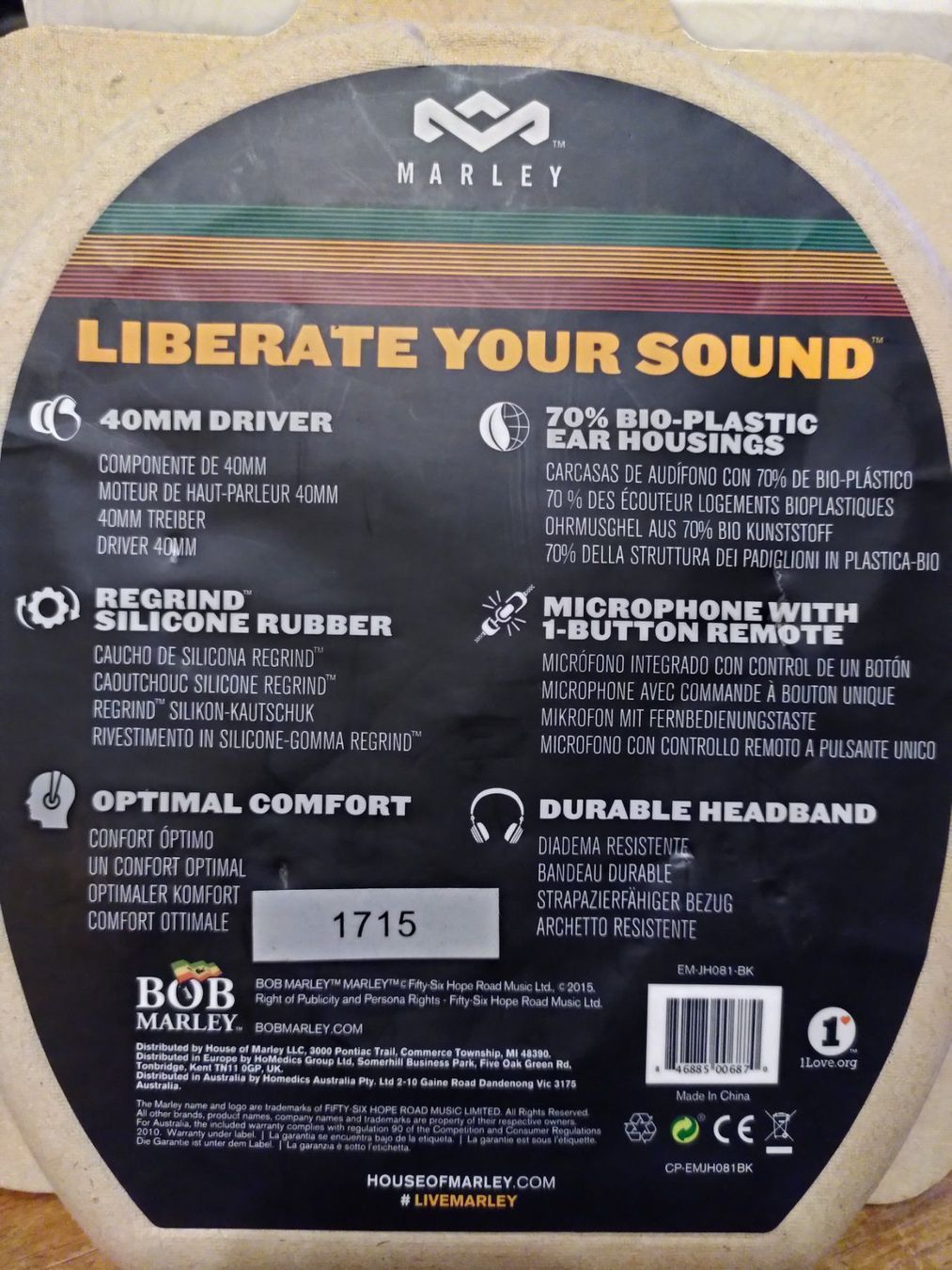 Kopfhörer: Marley Kopfhörer ROAR, On-Ear, NEU & OVP – Neu und originalverpackt aus Zürich von alessa88 2
