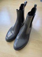 Regen-Stiefeletten, Damen,  Gr. 37, Grau! Wenig gebraucht!