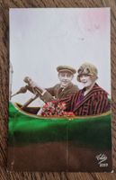 Art Deco, Théo, Oldtimer, 1924 Ambulant, Textbezug auf Karte