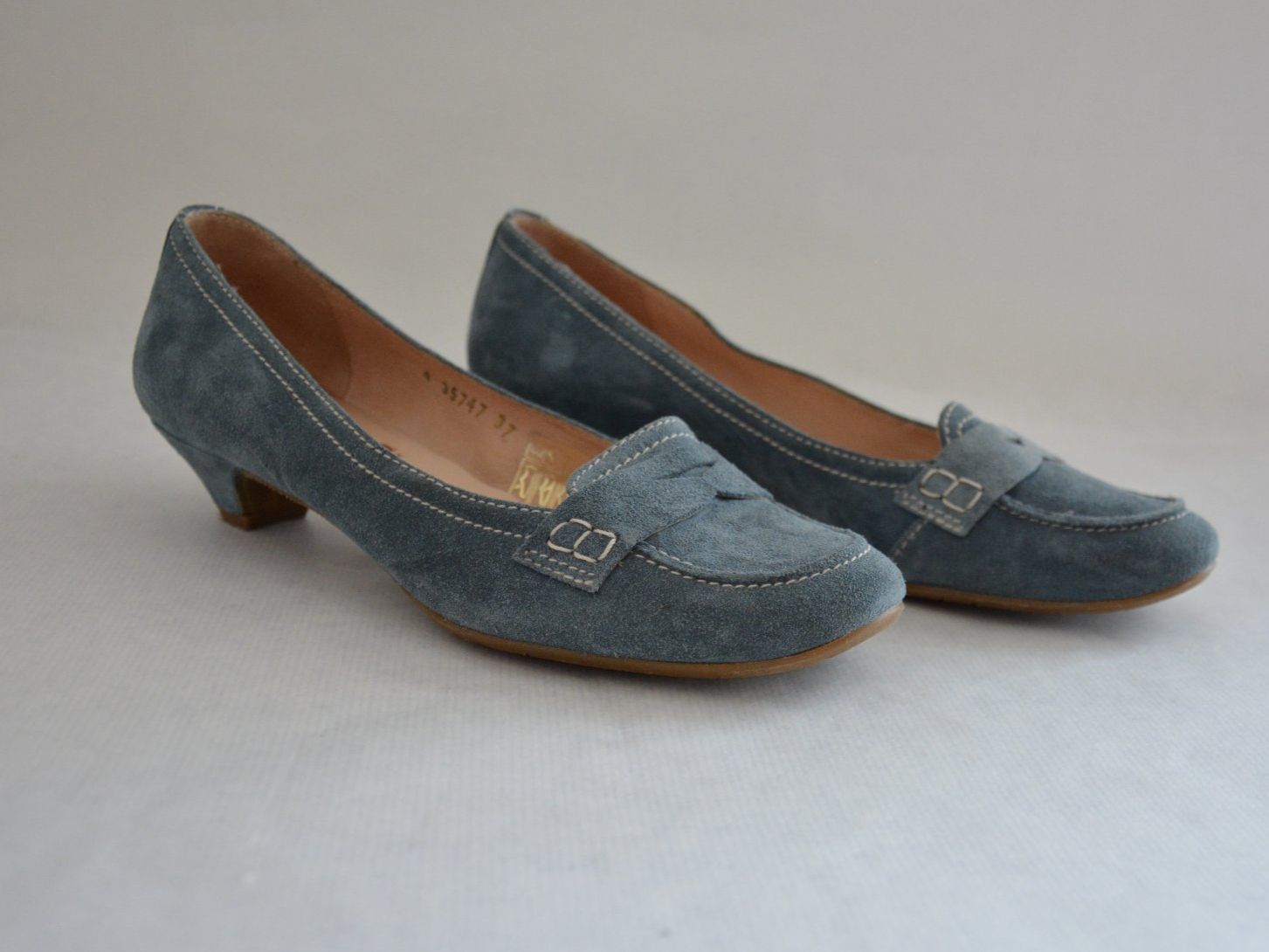Scarpe da donna: Pumps Wildlederschuhe blau Gr. 37 – Usato da Bern venduto da SecondWave 3