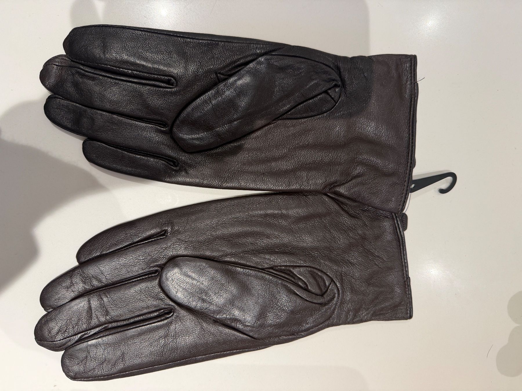 Sonstige Accessoires für Herren: Echt Leder Finger Handschuhe xl braun – Neu und originalverpackt aus Wolfhalden von frischi1973