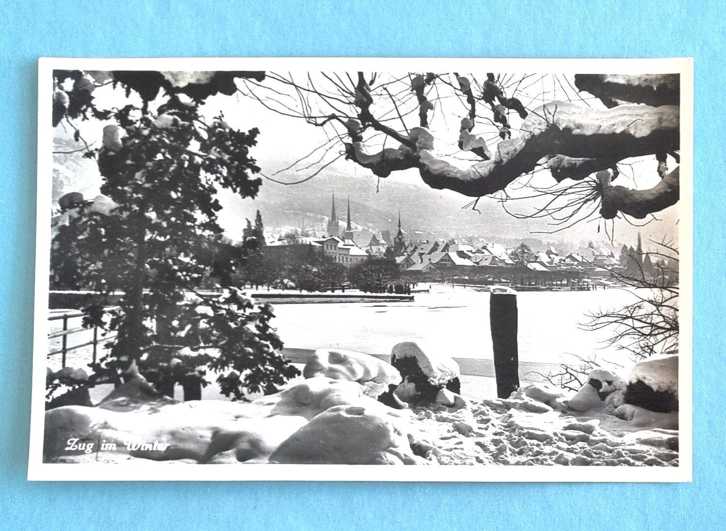 Cartes postales: Zug - Winterlandschaft – D'occasion à Rothrist par RROENK
