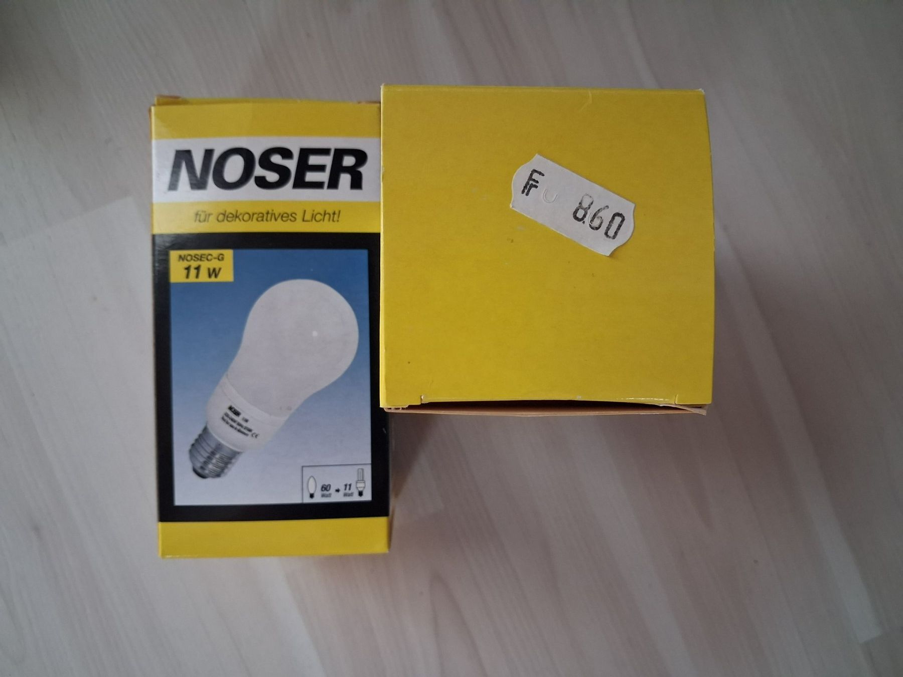 Lampade: 2 X SPAR LAMPE E 27  11 WATT – Nuovo e nell'imballaggio originale da langnau venduto da Santos1411