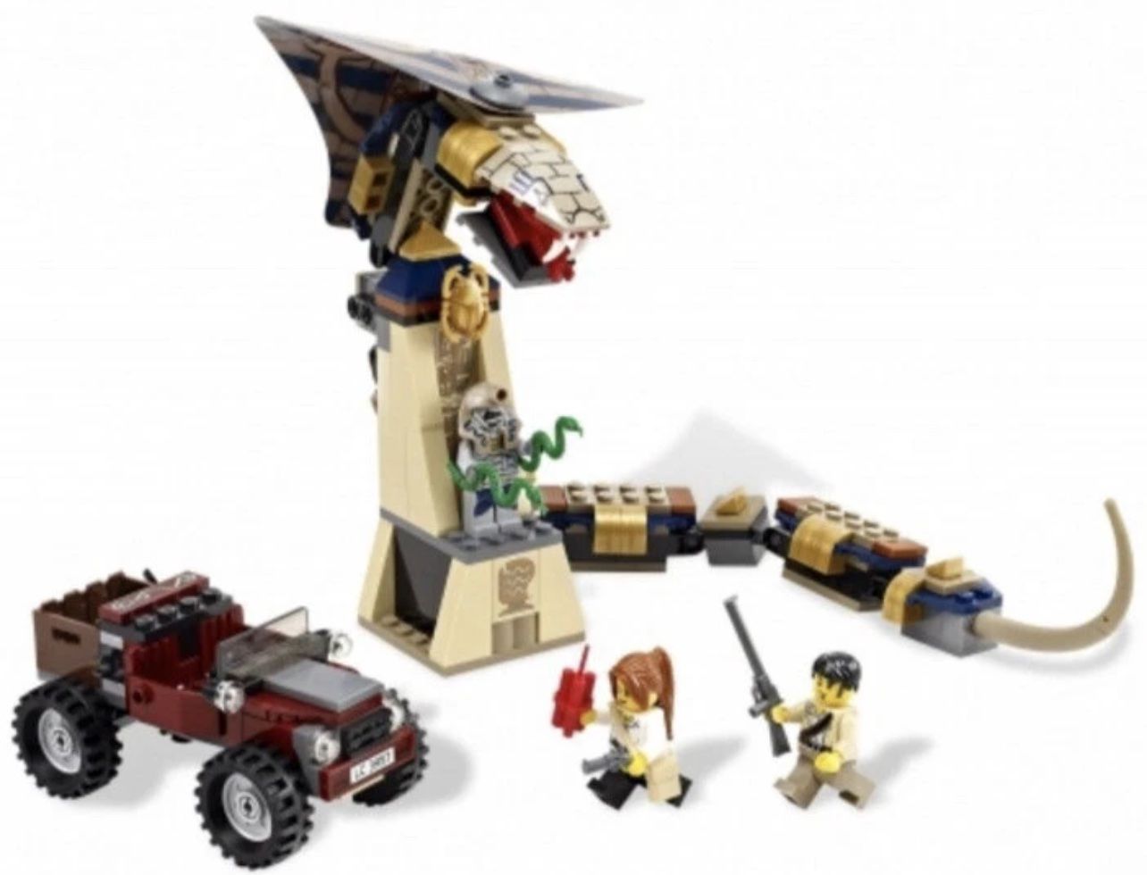 Lego Kit di costruzioni: LEGO 7325 PHARAOH'S QUEST CURSED COBRA – Nuovo e nell'imballaggio originale da Laufen venduto da ric_9vmm 4
