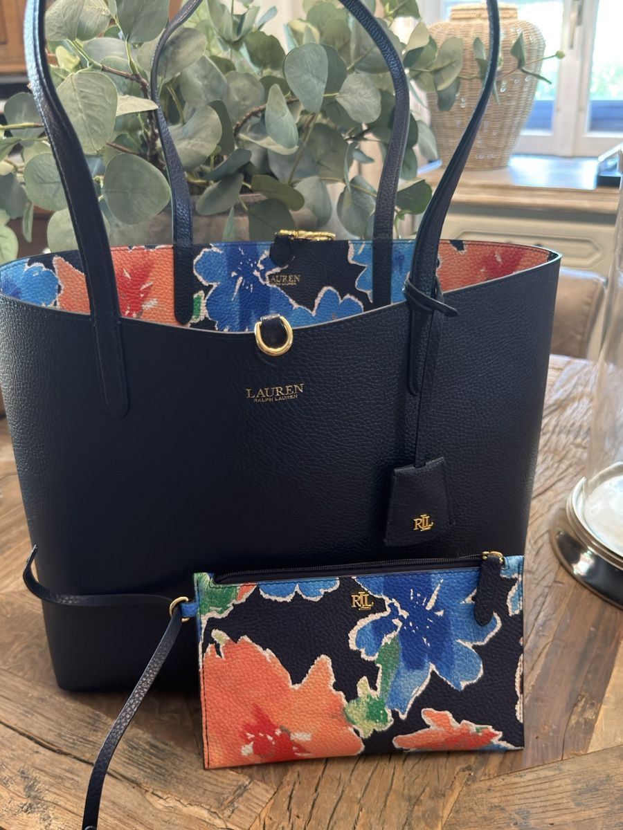 Ralph Lauren Taschen für Damen: Ralph Lauren Shopper blau  – Gebraucht aus Fehraltorf von Erdo81