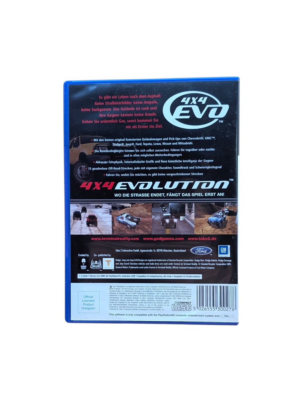 Sony Giochi: 4x4 Evolution PlayStation 2 (PS2) – Usato da Domat/Ems venduto da IsseldorsShop 1