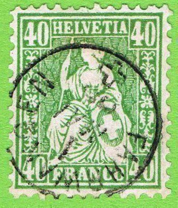 Alle Briefmarken: Fingerhutstempel Fahrwangen – Gebraucht aus Biberstein von Jura39