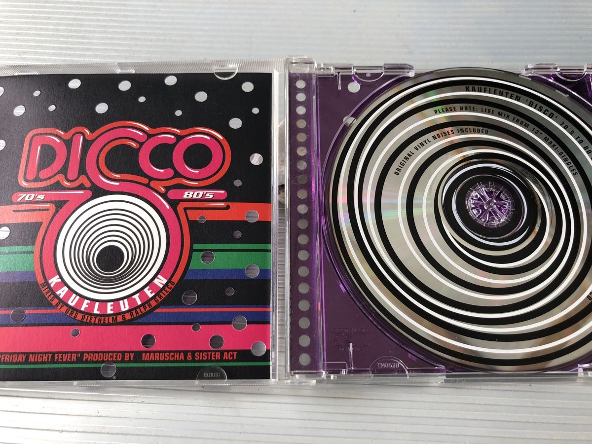 CD: Kaufleuten Disco 70's-80's Mix – Usato da Flaach venduto da rubo7 2
