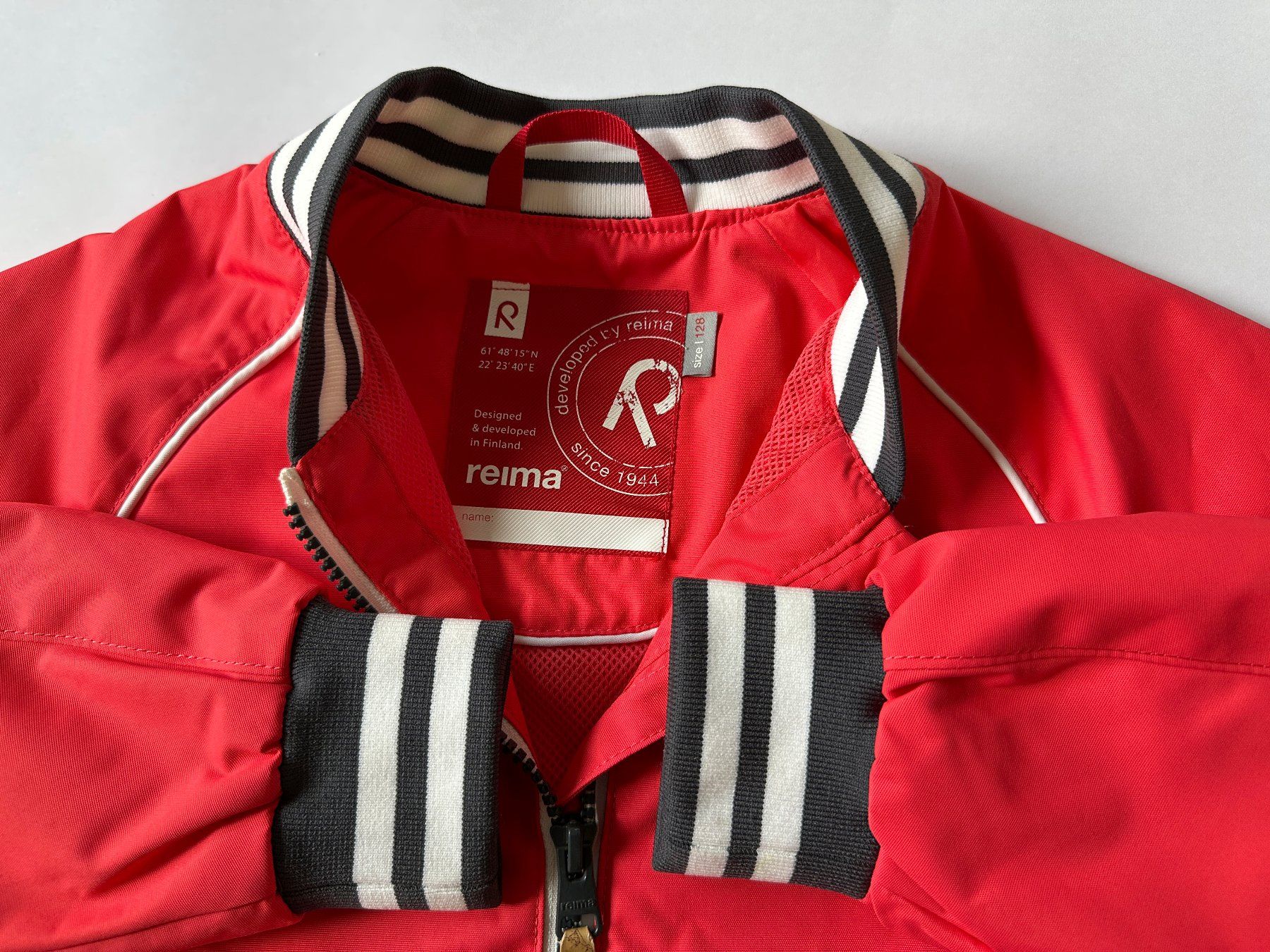 Reima Giacche & Cappotti: Modische REIMA Kinder-Übergangsjacke / Grösse 128 – Usato da Zürich venduto da St-ZH 2