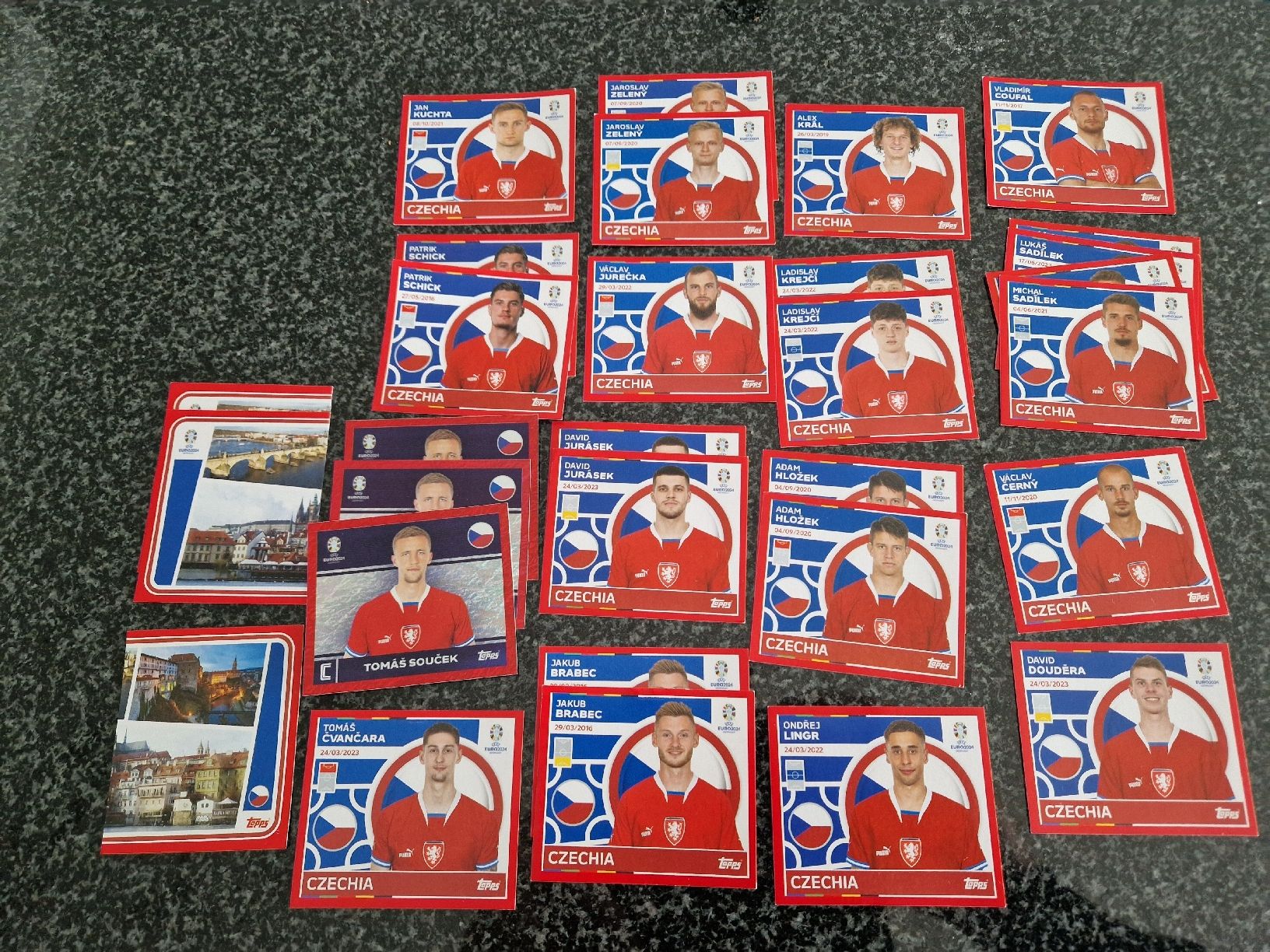 Topps Carte collezionabili: Topps Euro 2024 - Czechia – Nuovo (secondo la descrizione) da Romont FR venduto da raj_sjv9