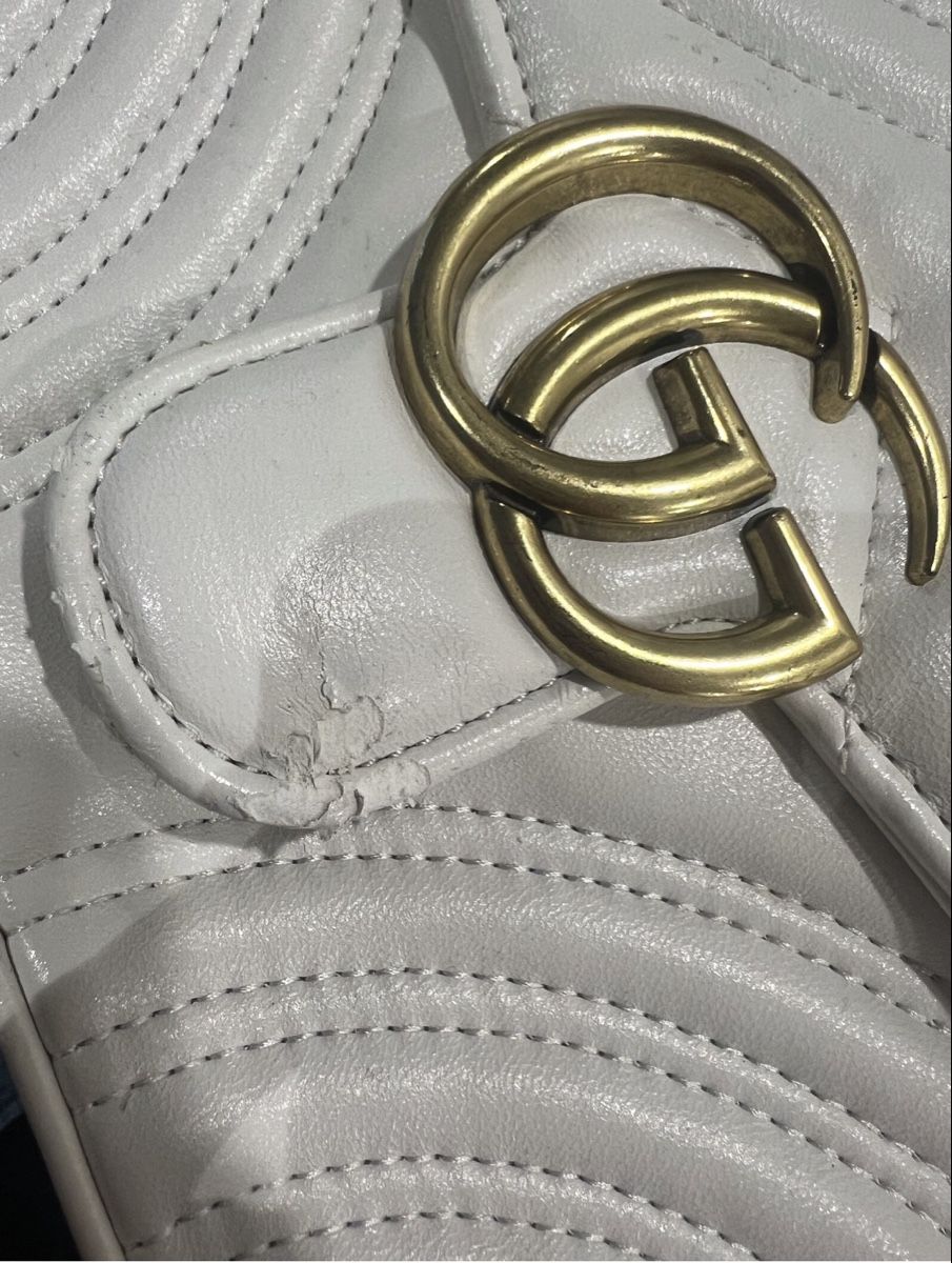 Taschen für Damen: Marmont Flap Bag white small used – Gebraucht aus Weggis von su_sch 3