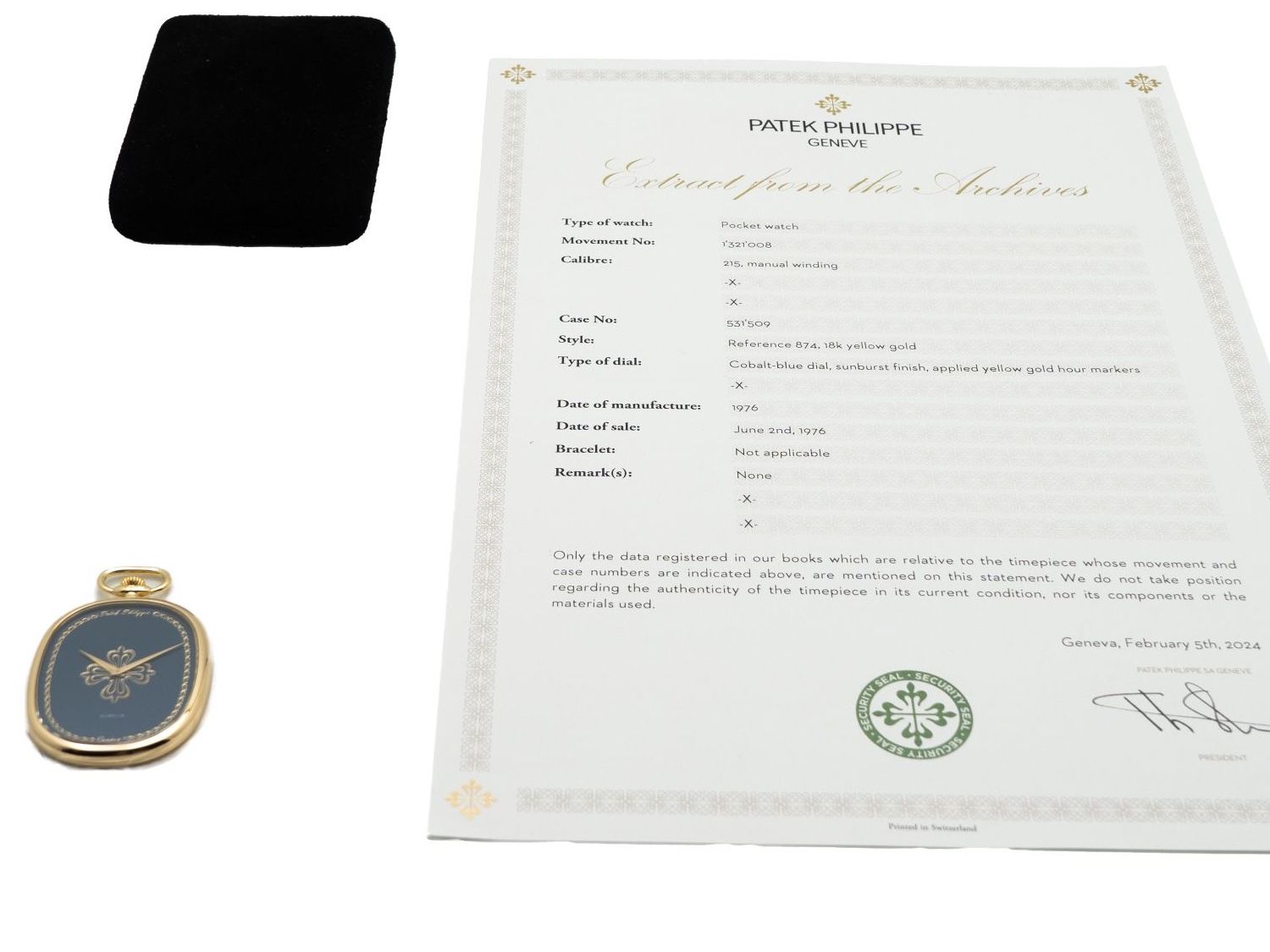 Patek Philippe Orologi: Patek Philippe Ellipse pocket watch double signed Gübelin – Nuovo (secondo la descrizione) da Genève venduto da aspaklariacollection 6