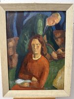 Expressionismus Gemälde Mann und Frau Portrait