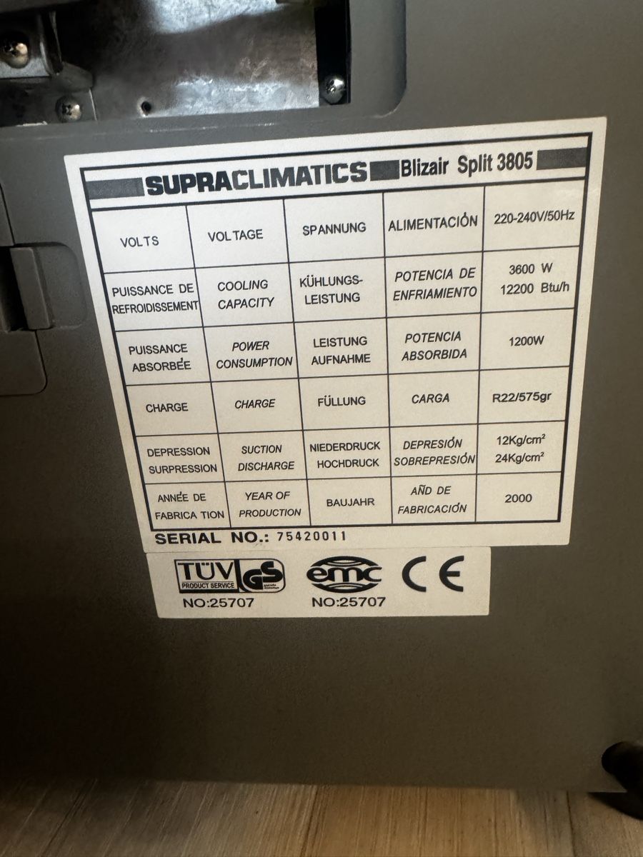 Condizionatori: Climatiseur supraclimatics Bali air split – Usato da Vessy venduto da del_hm68 3
