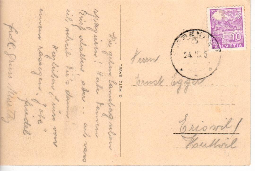 Cartes postales: Giebenach – D'occasion à Wolhusen par Curver9 1