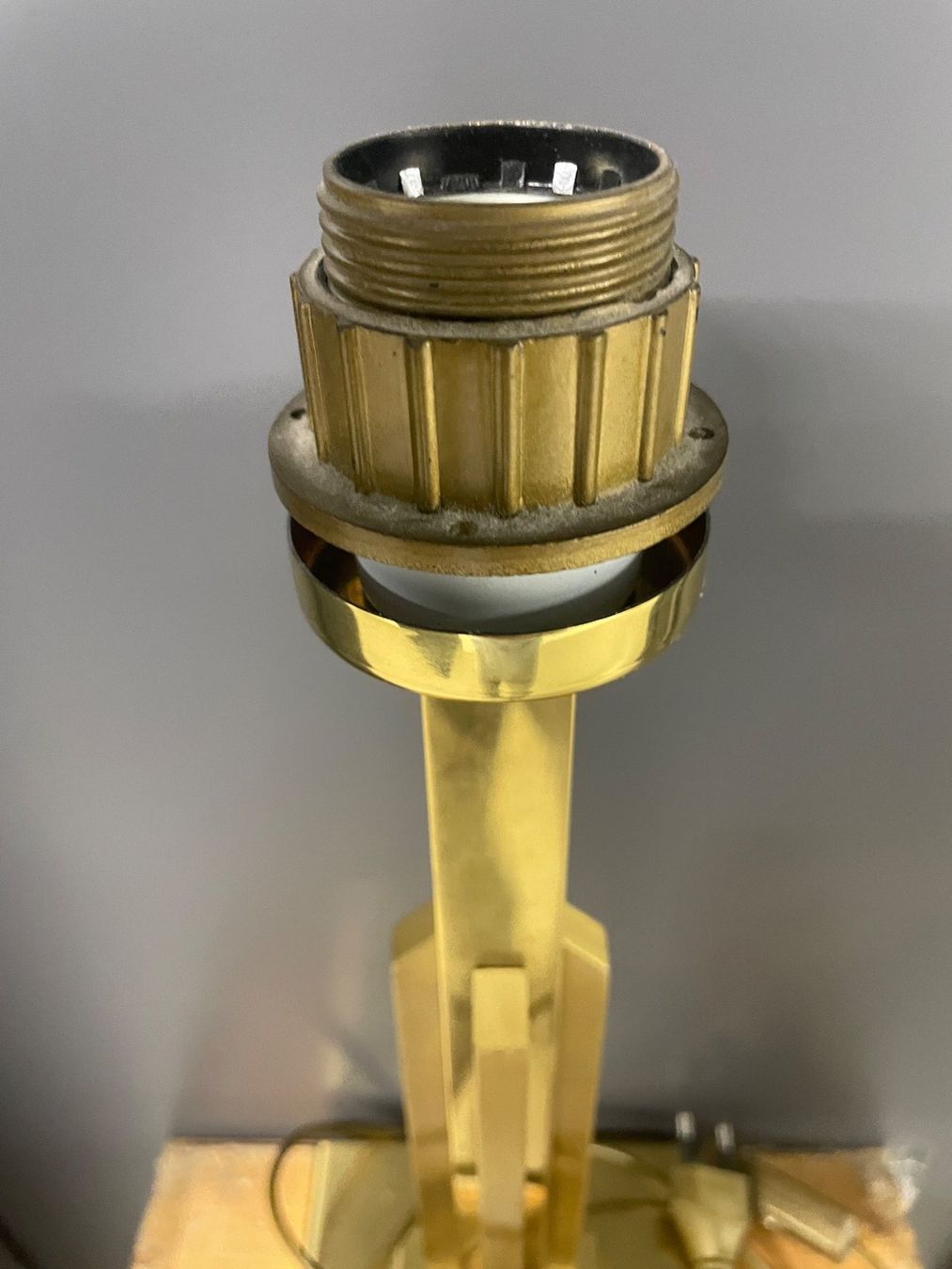 Lampade: Art Deco Messinglampe – Usato da Volketswil venduto da rubin74 5