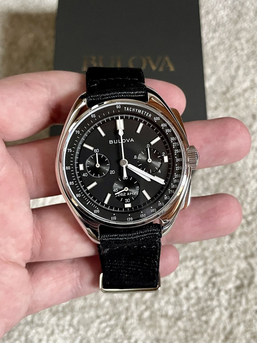 Bulova Uhren: Bulova Lunar Pilot Chronograph Limited Edition 96A225 – Neu (gemäss Beschreibung) aus Uster von