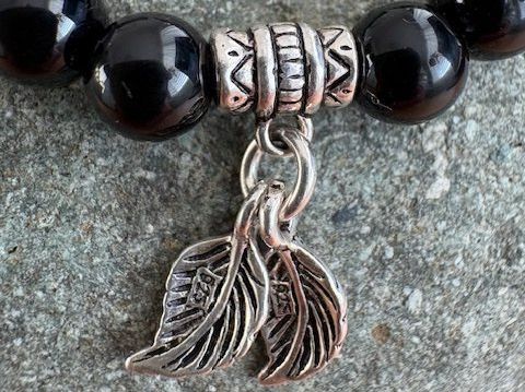 Bracciali & Braccialetti: Armband aus Onyx und Silber 925 – Nuovo e nell'imballaggio originale da Sursee venduto da Allabus 1