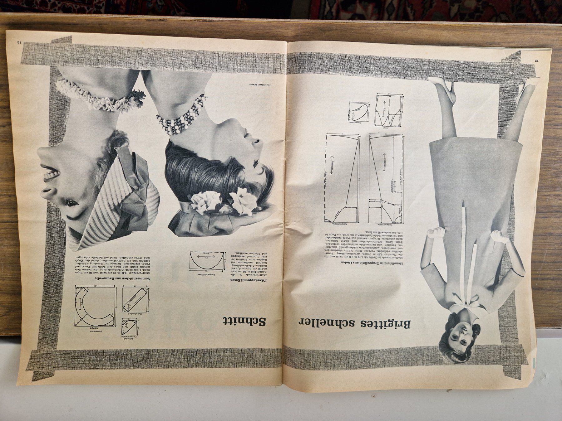 Riviste & Magazine: Modeheft Brigitte 1958 – Usato da Mörschwil venduto da wunderkiste44 6