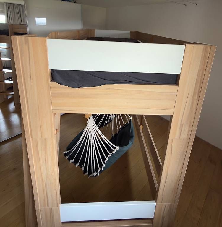 Betten: Hochbett mit 2 Hängesesseln & Leiter Röhr – Gebraucht aus Regensberg von Chura 1