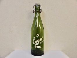 Bierflasche BRAUEREI EGGER BIER WORB GLASHÜTTE BÜLACH 1957