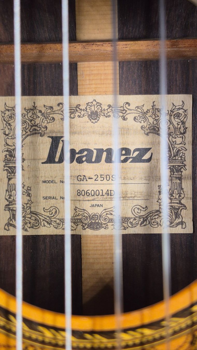 Ibanez Strumenti musicali: Akustik Gitarre Ibanez GA-250S – Usato da Winterthur venduto da NorrSydGuitars 8