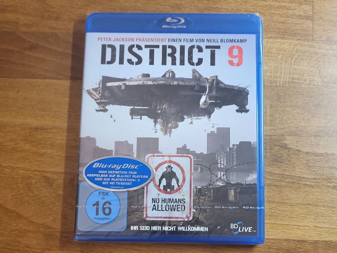 Alle DVDs: District 9 (2009) NEU OVP – Neu und originalverpackt aus Pfungen von Whitie