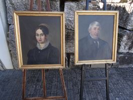 Portraitbilder Ehepaar Wikart-Landtwing ab Fr. 100.-- (zus.)