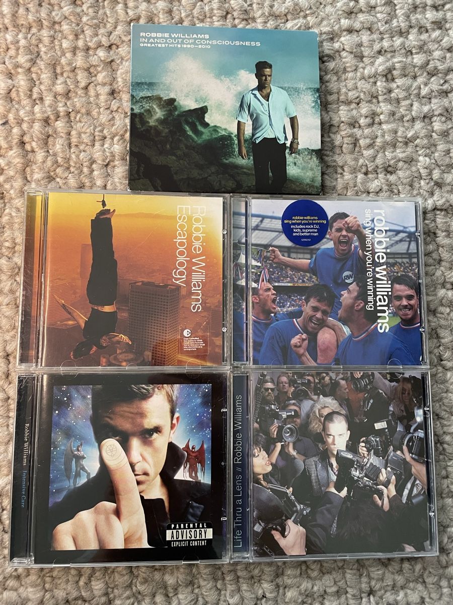CDs: 5x Robbie Williams – D'occasion à Reinach AG par trigger7811