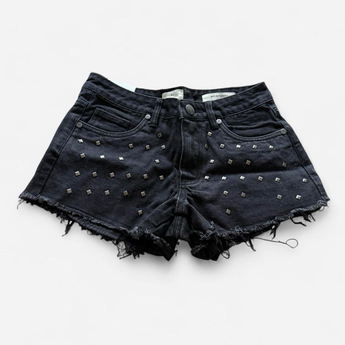 Hosen: Cotton On Black Denim Studded Shorts – Neu und originalverpackt aus Basel von 1moonstar