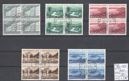 CH - Pro Patria - SBK Nr. B71 - B75 Viererblock Serie