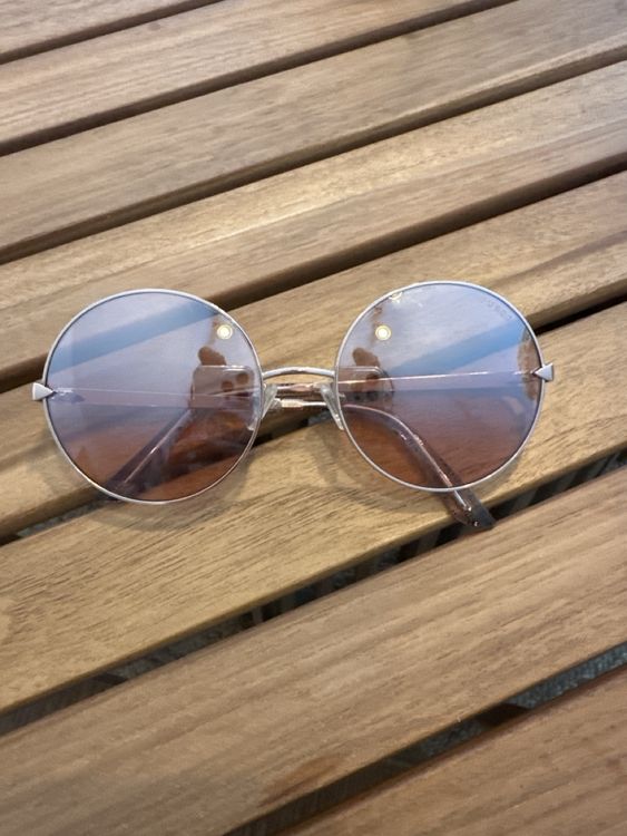 Guess Occhiali & Lenti: Guess Sonnenbrille, runde Glaeser, goldig-braun, neuwertig! – Nuovo (secondo la descrizione) da Luzern venduto da val_z5jn