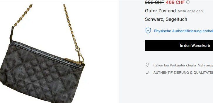 Fendi Taschen für Damen: FENDI Zucca Tasche / sac – Gebraucht aus Collonges von Auganien 8