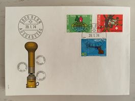 1974 FDC Werbemarken