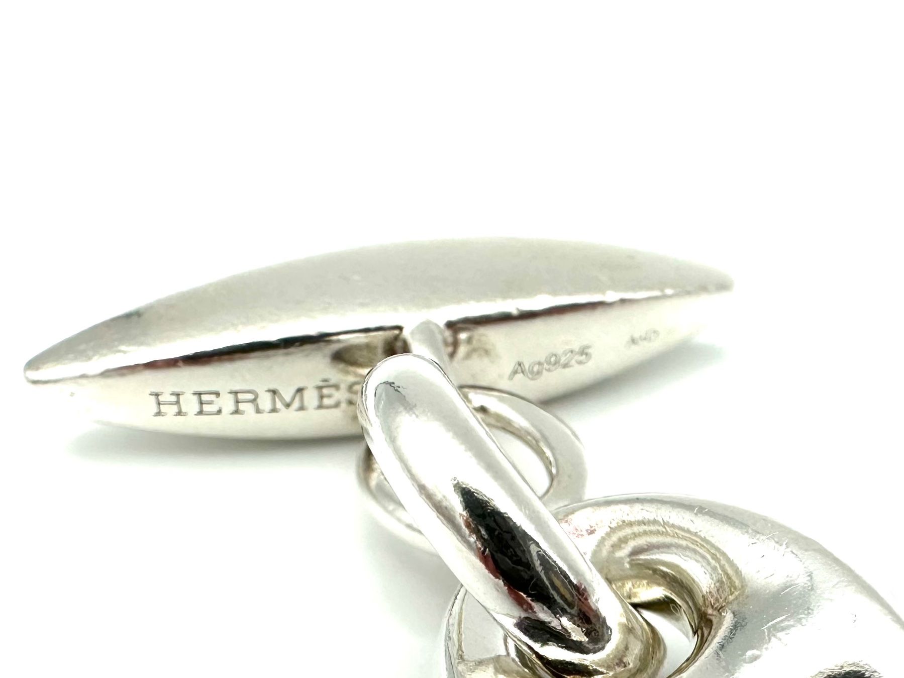 Hermès Bracciali & Braccialetti: HERMES. Collection "Neptune", rare bracelet argent 202g – Usato da Renens VD venduto da Diademe.sarl 6