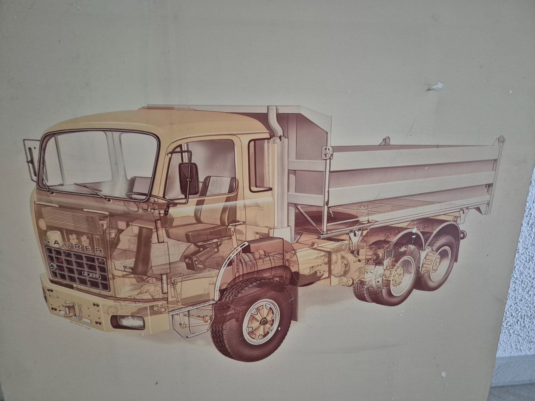 Foto & Immagini: Saurer Lastwagen D330 Dreiachskipper – Usato da Berg SG venduto da Bolle01 1