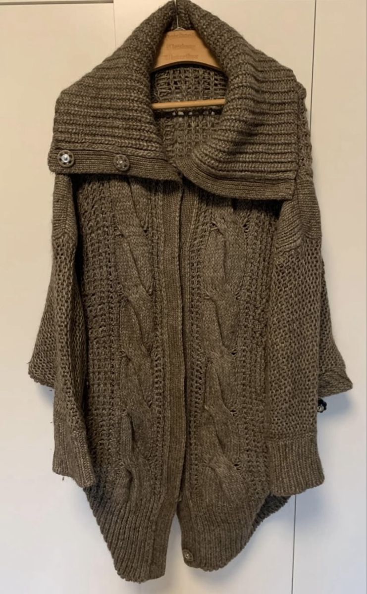 Stefanel Mäntel: Wollmantel Stefanel Gr. L Oversize – Gebraucht aus Winterthur von Darfweg 3