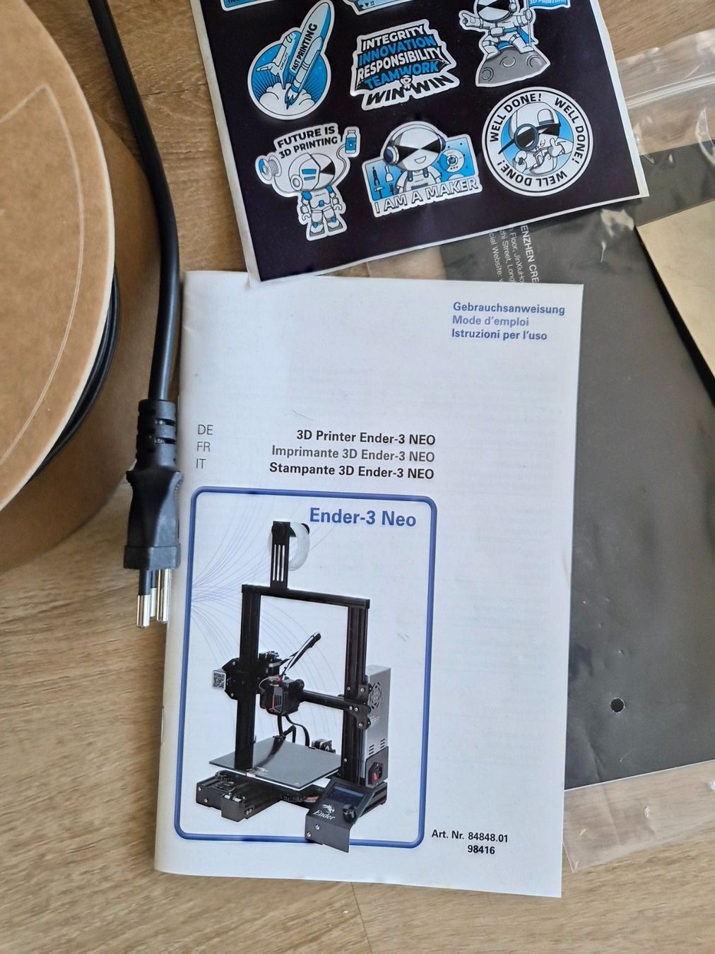 3D Drucker: 3D-Drucker Creality Ender-3 Neo – Gebraucht aus Ballwil von Stechpalm0 8