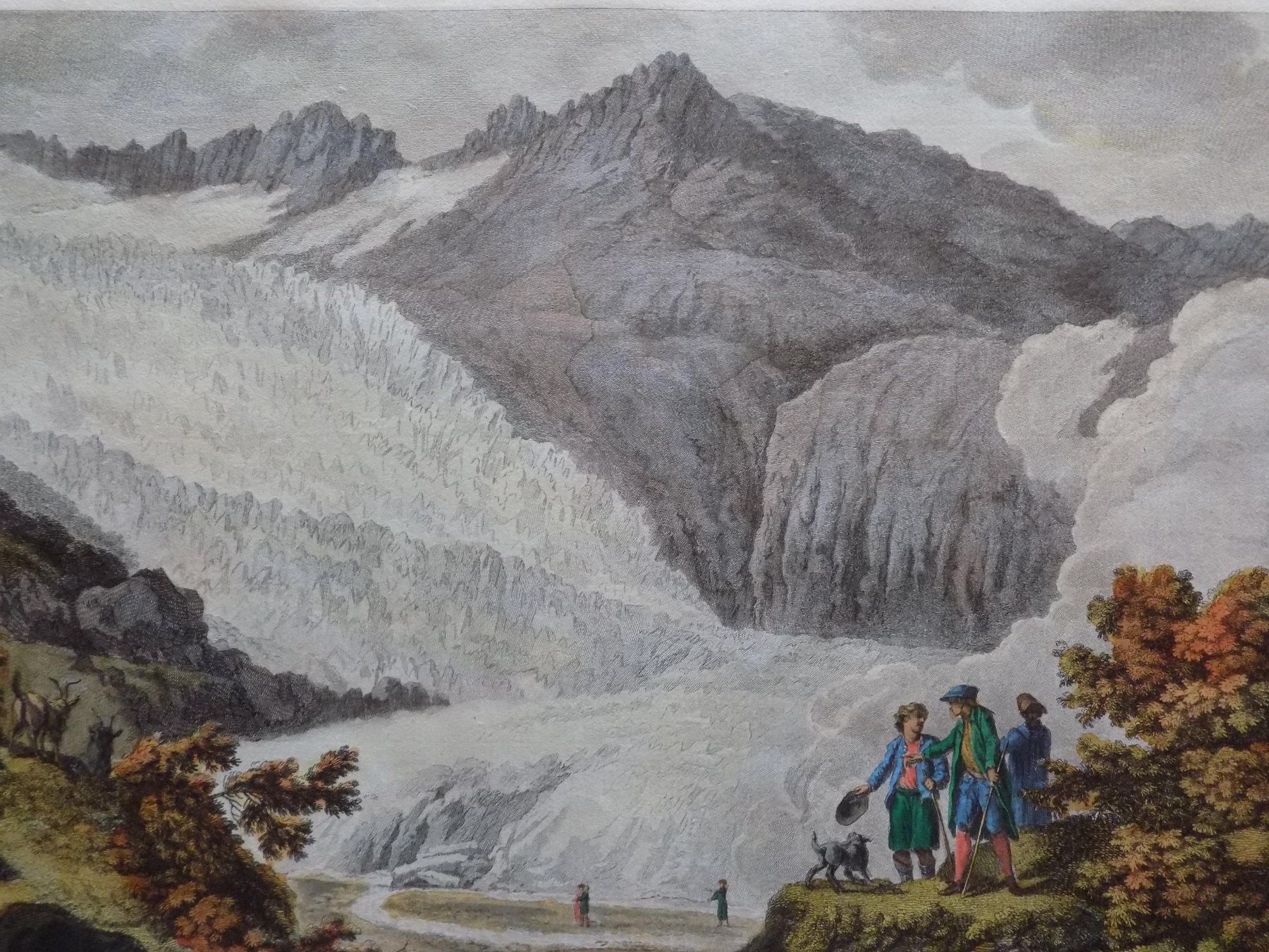 Stiche: Quelle der Rhone im Wallis – Gebraucht aus Risch von Antikfee 1