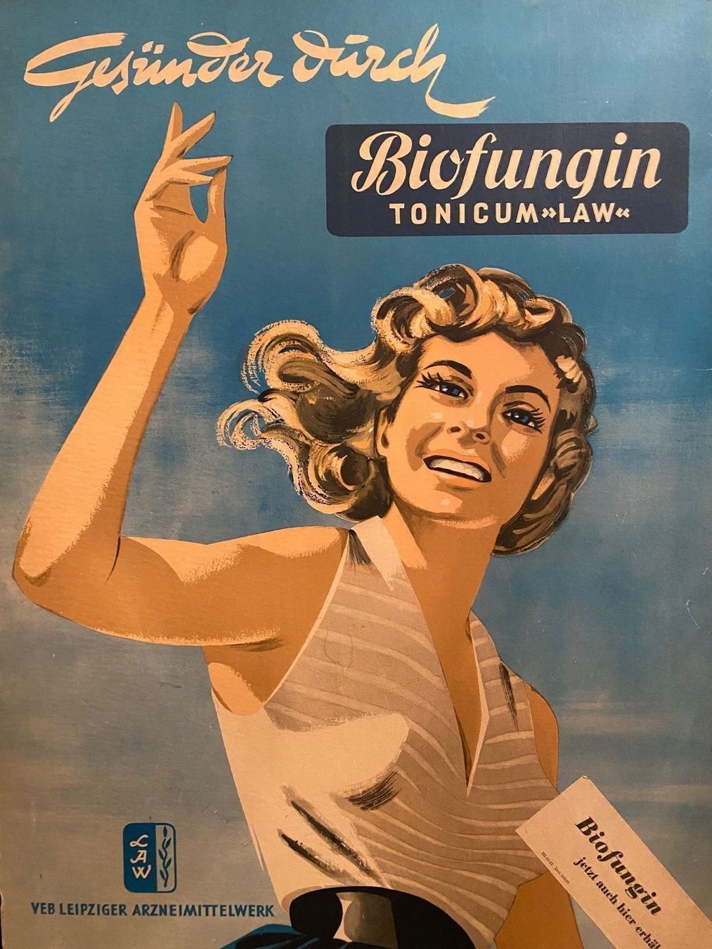 Foto & Immagini: Kartonwerbung 1950?1960? – Usato da St. Gallen venduto da katercarlos 5