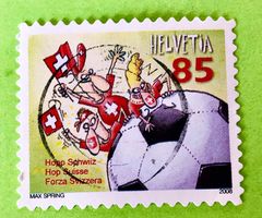 Nr. 1275 HOPP SCHWIIZ GESTEMPELT 2008   