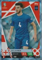 EURO 2024 Topps MATCH ATTAX blue Christal ENG 10 DECLAN RICE