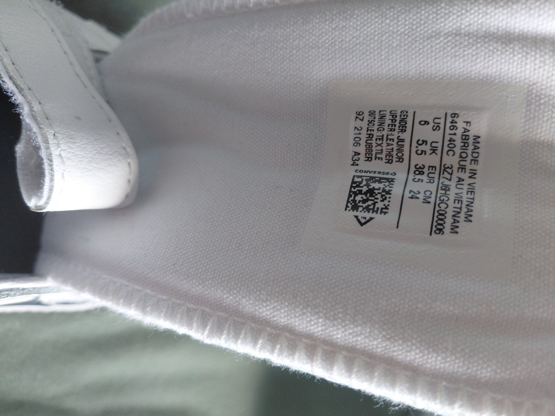Converse Scarpe per ragazzi: Baskets Converse blanc enfant scratch taille 38,5 – Nuovo (secondo la descrizione) da St-Prex venduto da Nana_luc22 4
