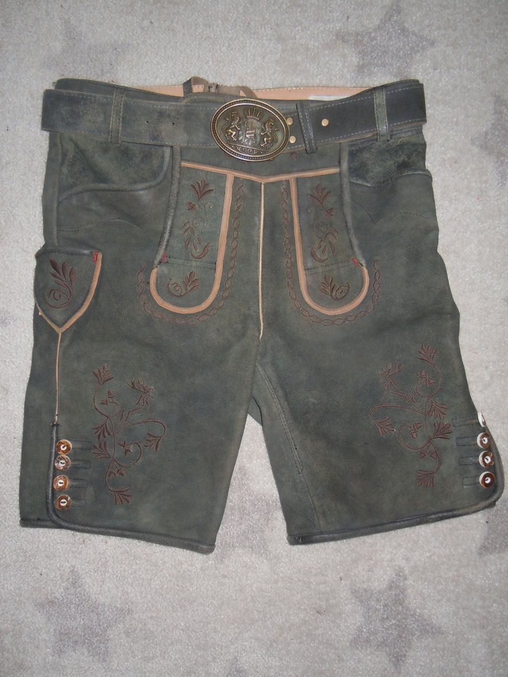 Pantaloni: Lederhose marke Fuchs – Nuovo (secondo la descrizione) da Ricken SG venduto da konditor01