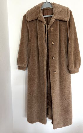 Vintage Hawela Alpaka Damen Mantel Grösse 40